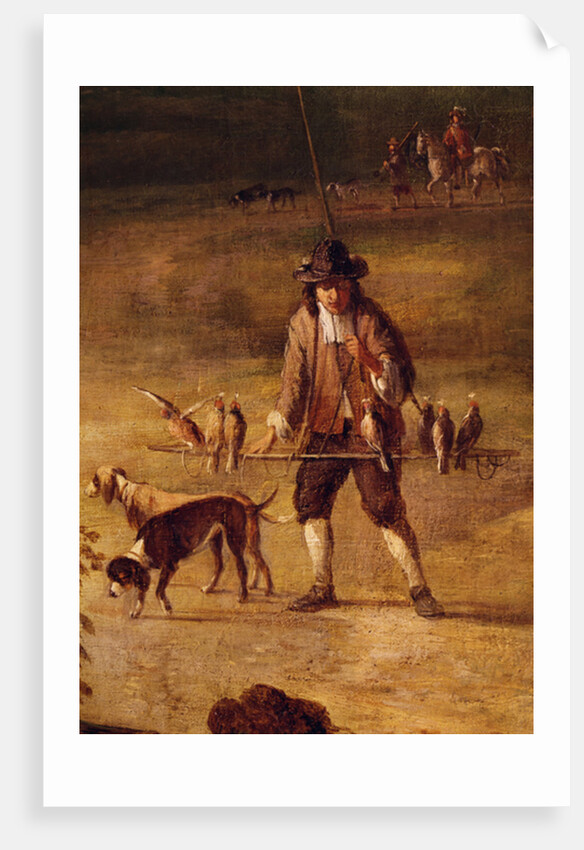 A falconer by Jan Wynants