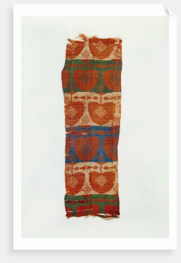 Band with decorative motifs of stylised trees by Northern Wei Dynasty Chinese School