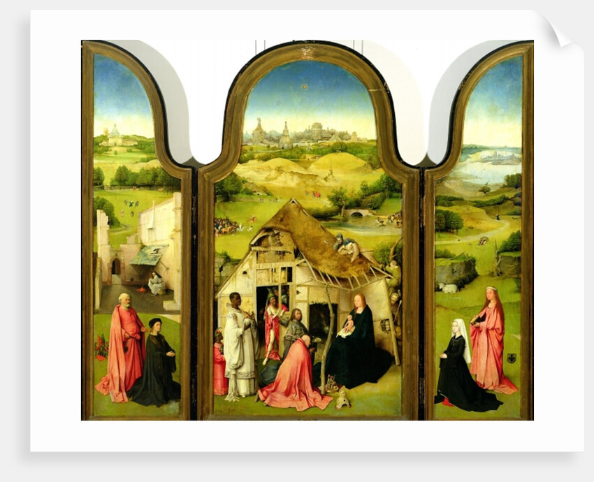 The Adoration of the Magi, 1510 by Hieronymus Bosch