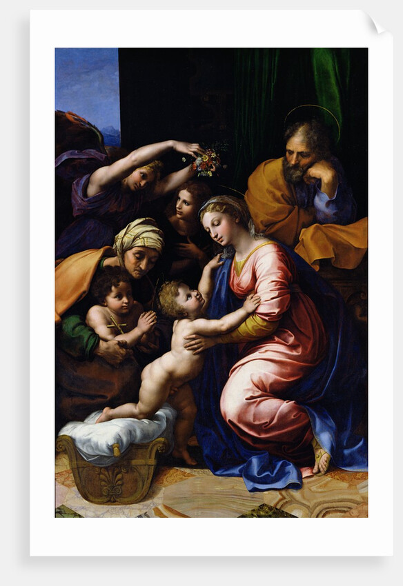 Holy Family, 1518 by Raphael
