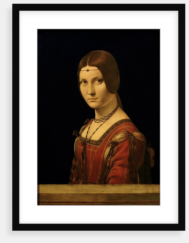 Portrait of a Lady from the Court of Milan, c.1490-95 by Leonardo da Vinci