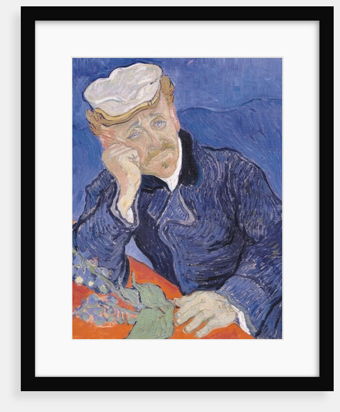 Dr. Paul Gachet, 1890 by Vincent van Gogh