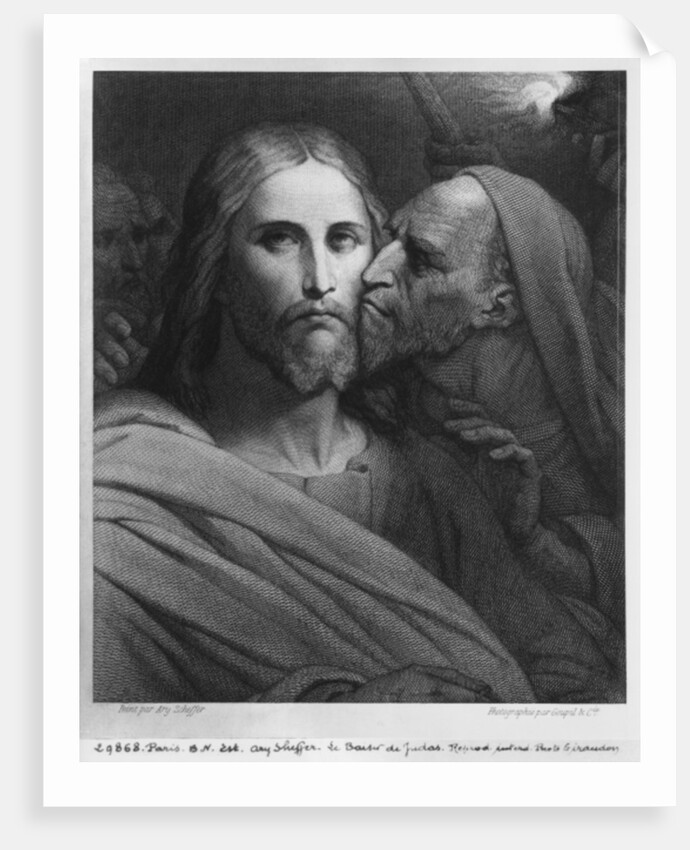 The Kiss of Judas by Ary Scheffer