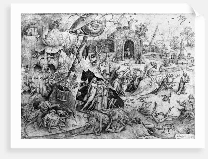 Luxury, 1557 by Pieter the Elder Bruegel