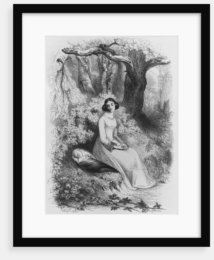 Heloise and Astrolabius by Jean Francois Gigoux (after)