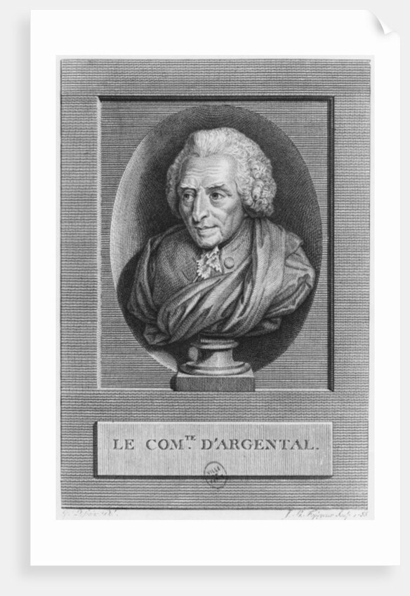 Charles Augustin de Ferriol, Comte d'Argental by Jean Florent (after) Defraine