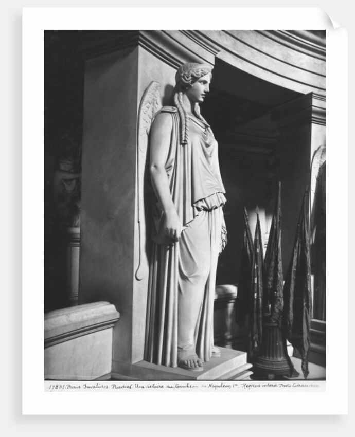 Winged victory, crypt of Eglise Saint-Louis des Invalides, 1843-1853 by James (1790-1852) Pradier