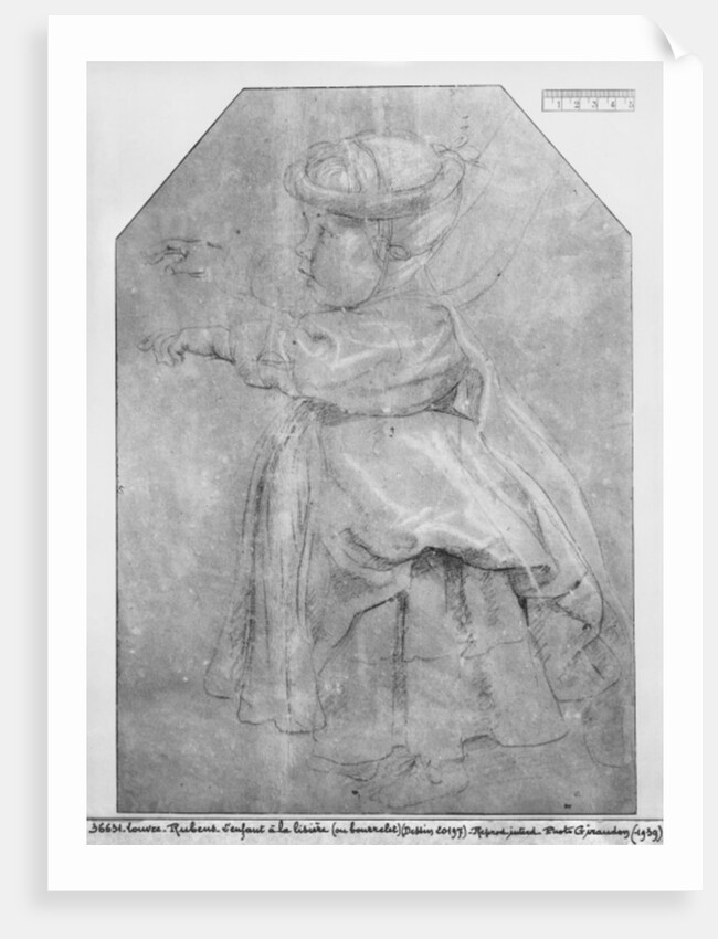 Portrait of Isabelle Helene Rubens, daughter of the artist, 1636 by Peter Paul Rubens