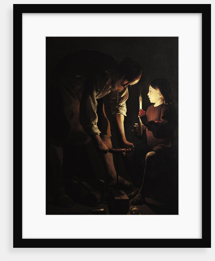 St. Joseph, the Carpenter, c.1640 by Georges de la Tour