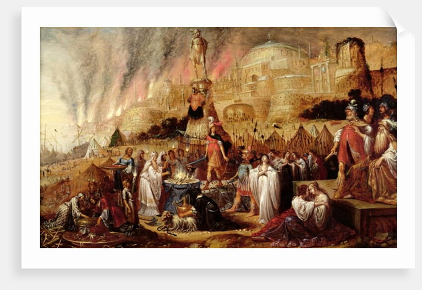 The Daughter of Jephthah, 1643 by Rombout van Troyen