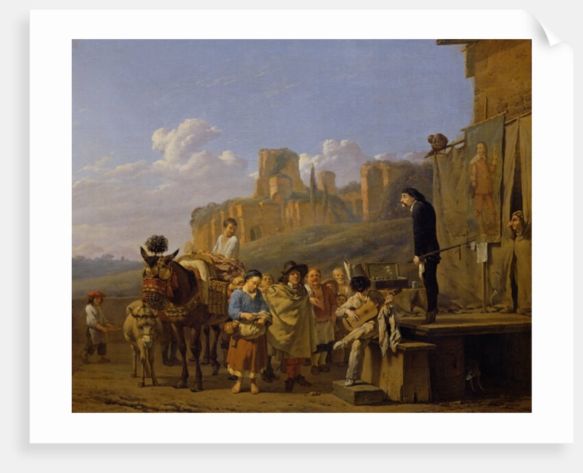 The Italian Charlatans, 1657 by Karel Dujardin