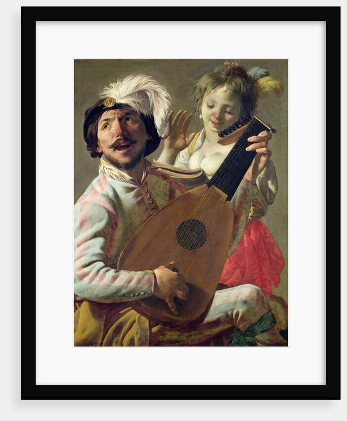The Duet, 1628 by Hendrick Ter Brugghen
