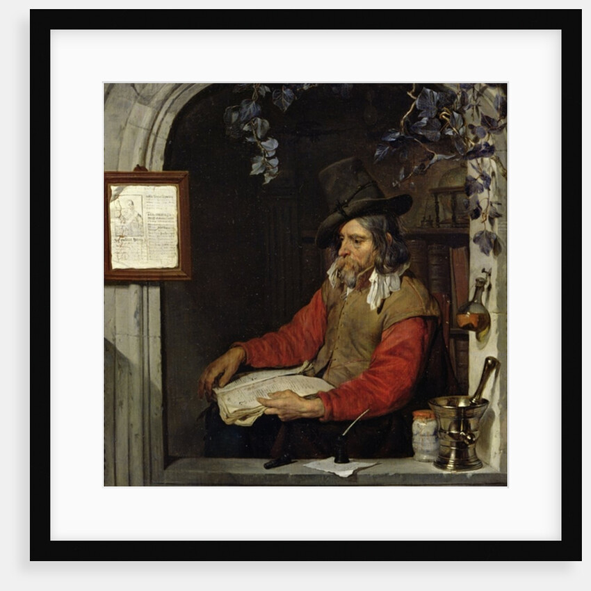 The Apothecary or, The Chemist by Gabriel Metsu