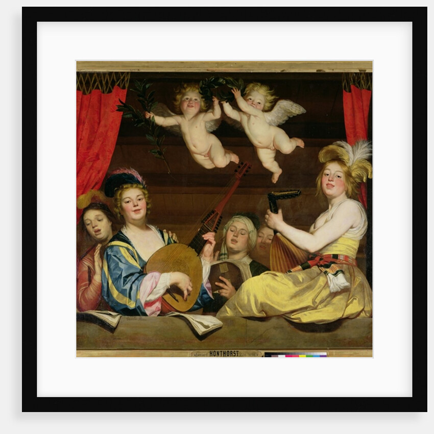 The Concert, 1624 by Gerrit van Honthorst