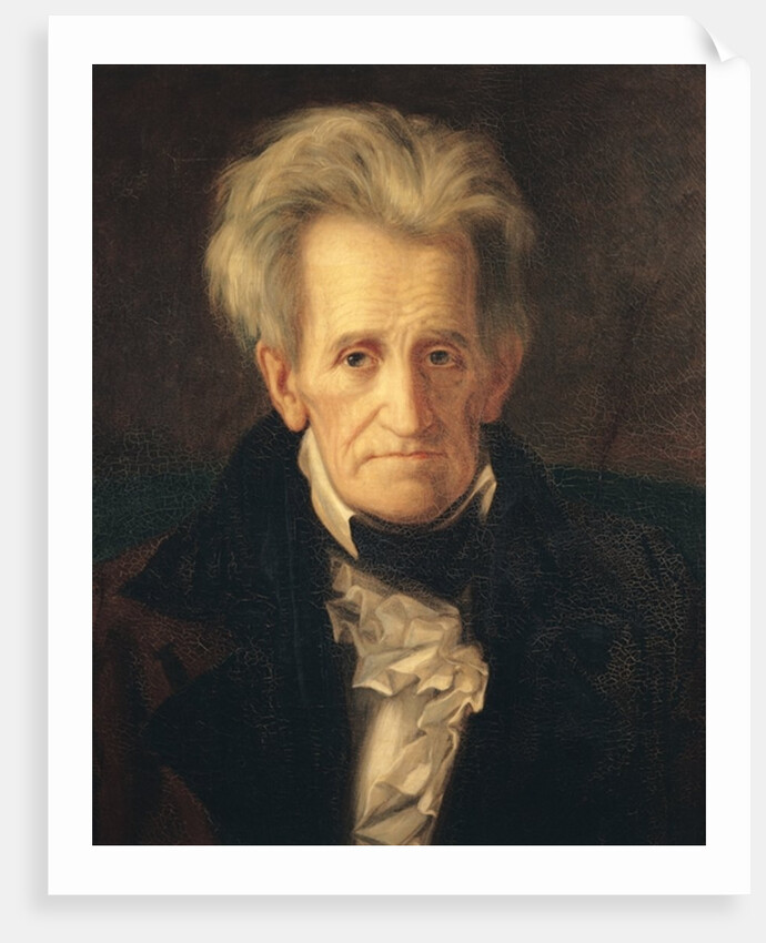 Portrait of Andrew Jackson by George Peter Alexander Healy