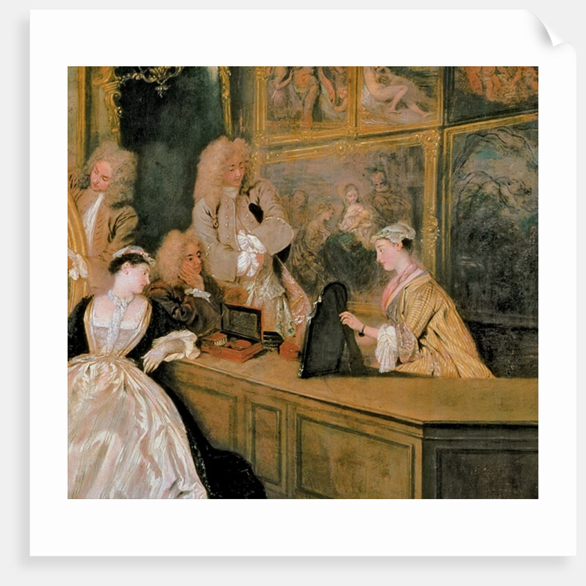 The Gersaint Shop Sign, 1721 by Jean Antoine Watteau