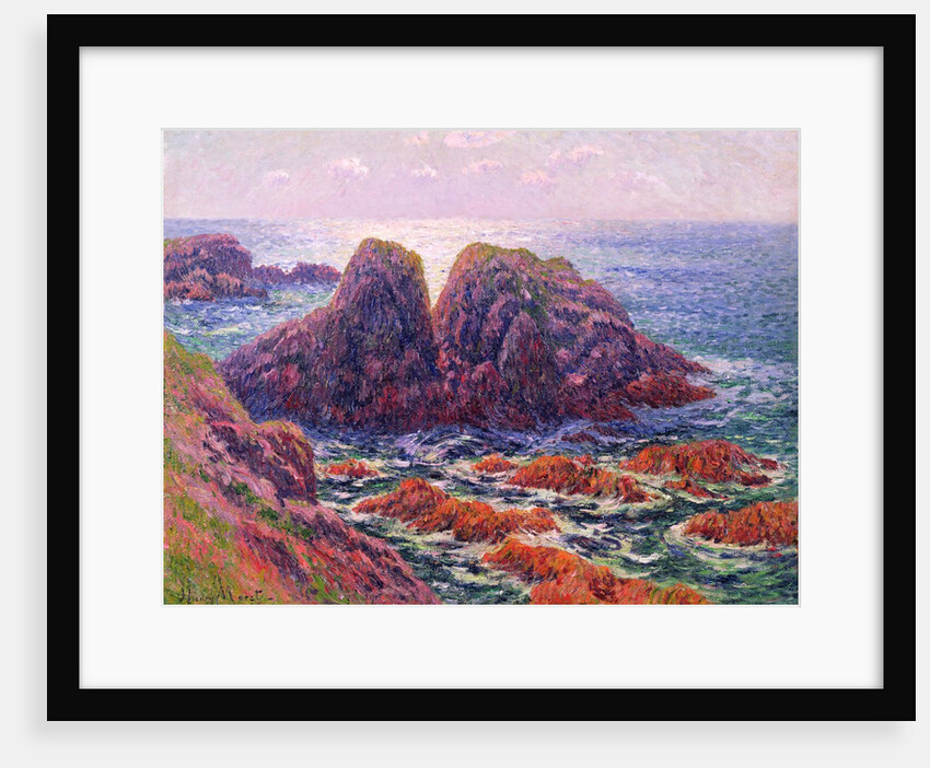 The sea at Finistere, 1899 by Henry Moret