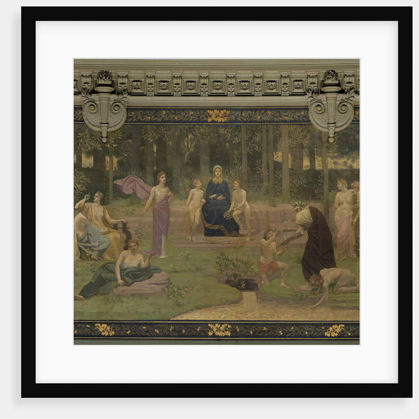 The Sacred Wood by Pierre Puvis de Chavannes