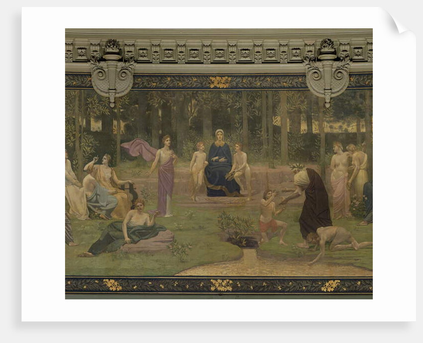 The Sacred Wood by Pierre Puvis de Chavannes