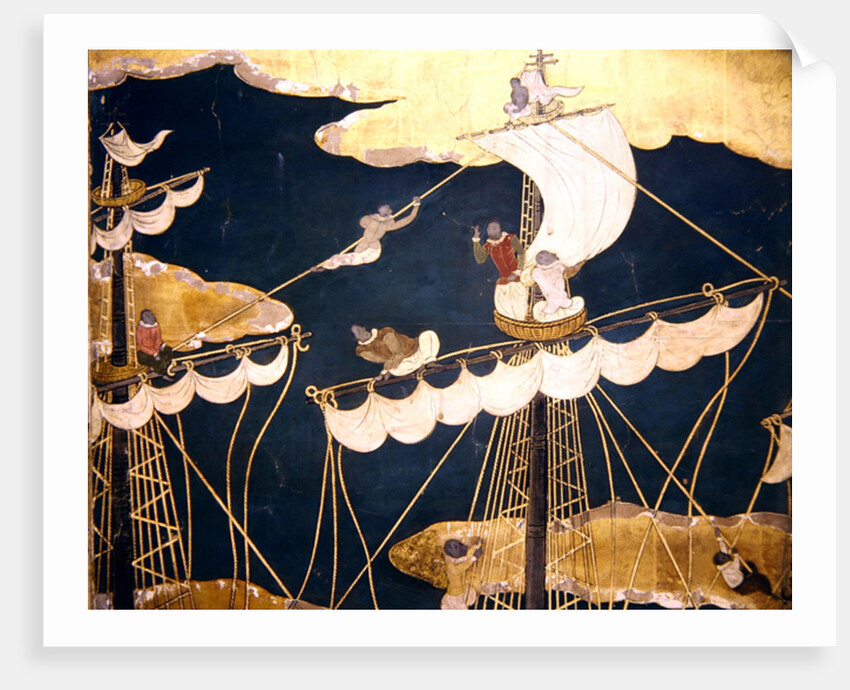 The Arrival of the Portuguese in Japan by School Japanese