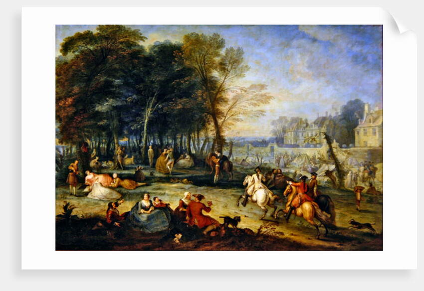 The Fair at Bezons by Francois Octavien