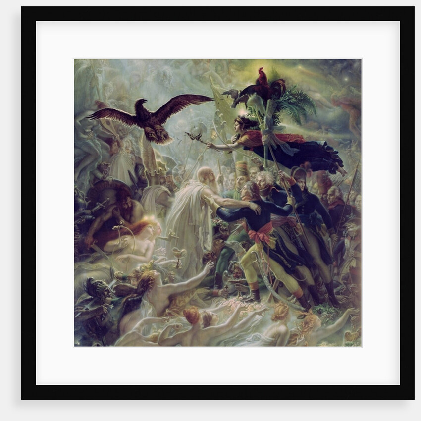 The Apotheosis of the French Heros Who Died for Their Country During the War for Freedom, 1800-1802 by Anne Louis Girodet de Roucy-Trioson