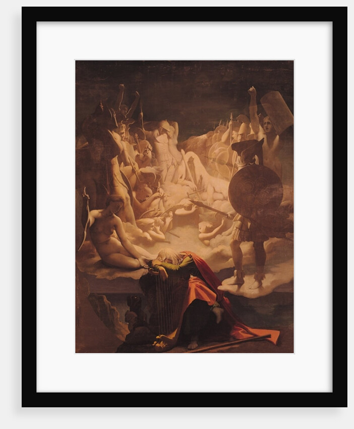 The Dream of Ossian, 1813 by Jean Auguste Dominique Ingres