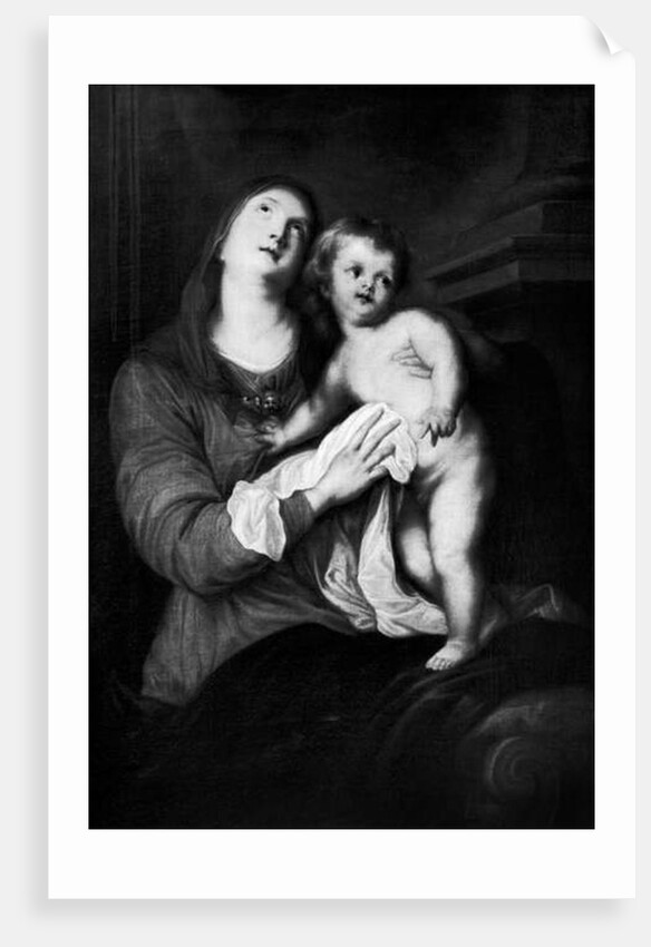 Virgin and Child by Anthony van Dyck