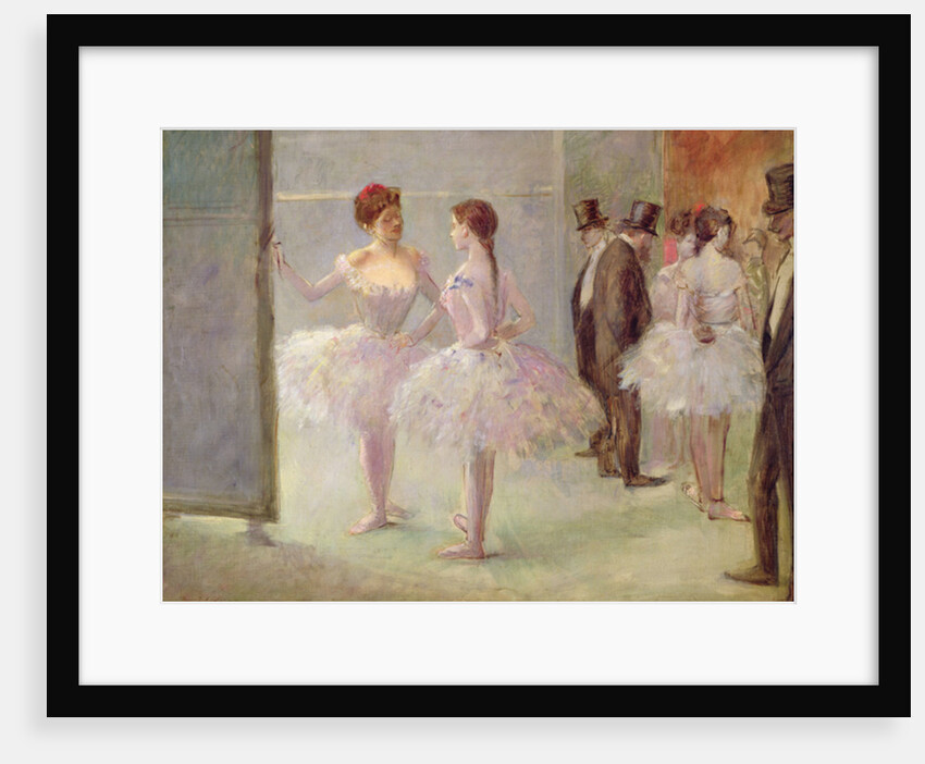 Dancers in the Wings at the Opera, c.1900 by Jean Louis Forain