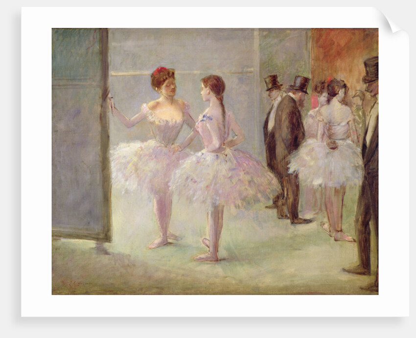 Dancers in the Wings at the Opera, c.1900 by Jean Louis Forain