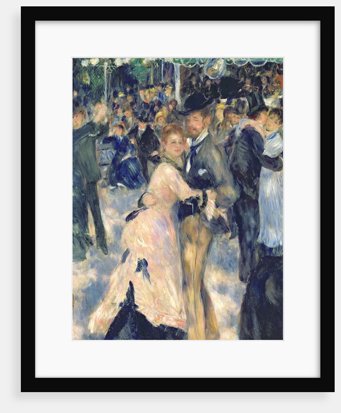 Ball at the Moulin de la Galette, 1876 by Pierre Auguste Renoir