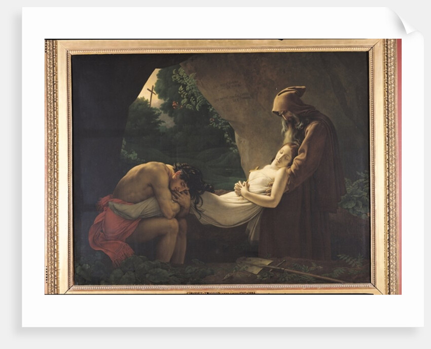 The Tomb of Atala, 1808 by Anne Louis Girodet de Roucy-Trioson