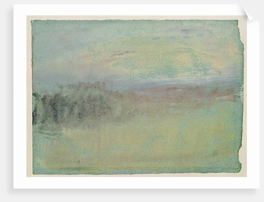 Coastal scene. c.1830 by Joseph Mallord William Turner