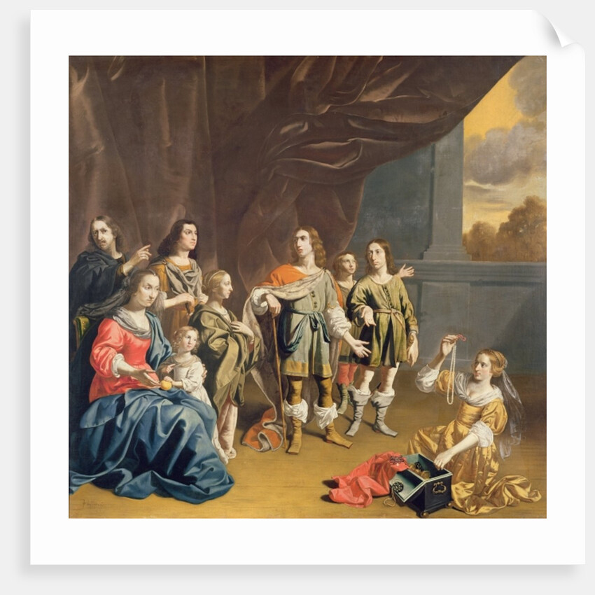 Cornelia and her Jewels by Jan van Bijlert or Bylert