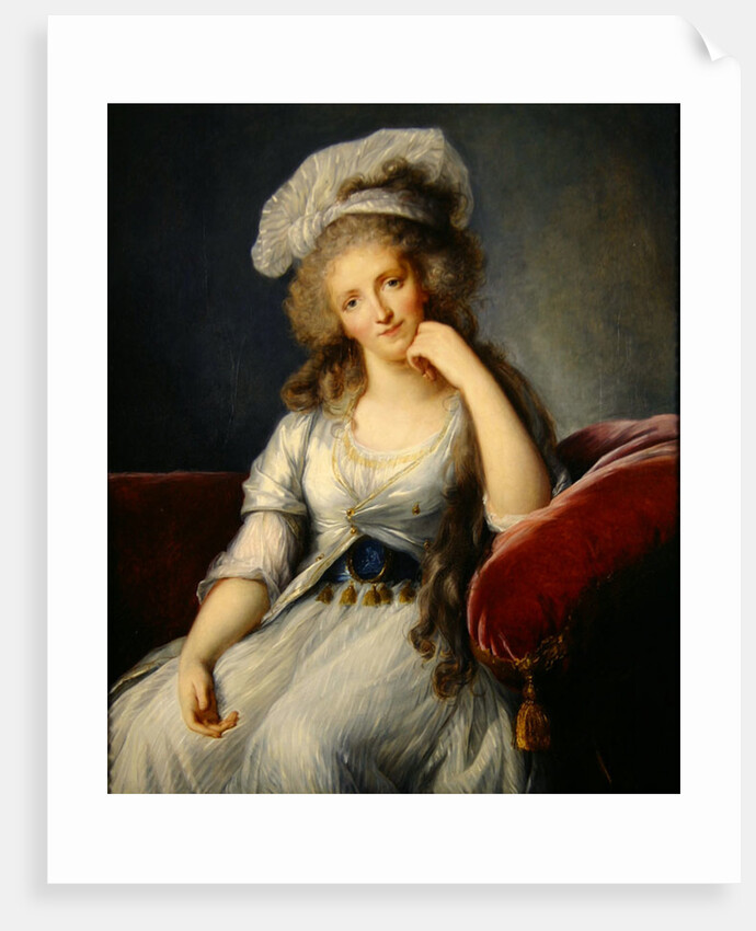 Louise-Marie Adelaide, Duchesse d'Orleans by Elisabeth Louise (after) Vigee-Lebrun