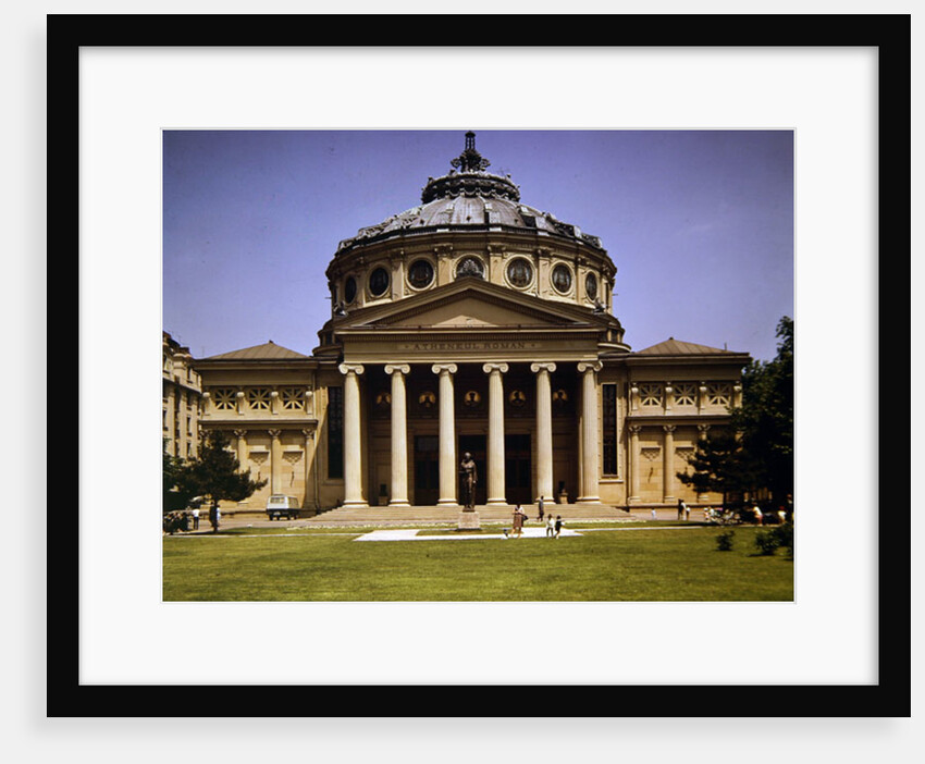 The Romanian Atheneum, Bucharest, Romania by Anonymous