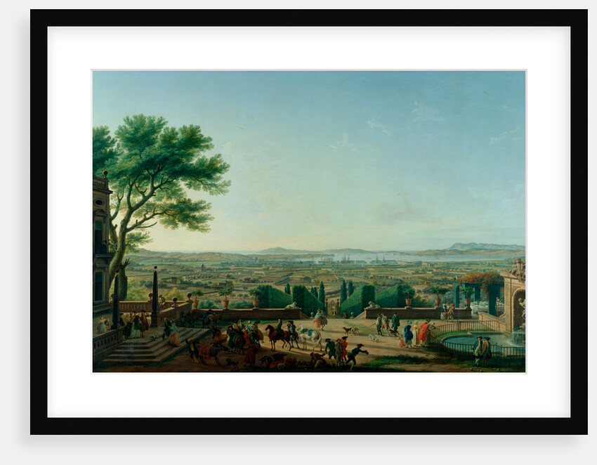 City and Port of Toulon, 1756 by Claude Joseph Vernet