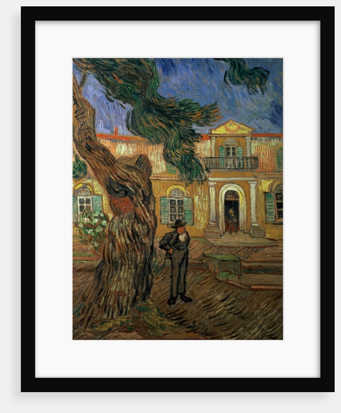 St. Paul's Hospital at St. Remy, 1889 by Vincent van Gogh