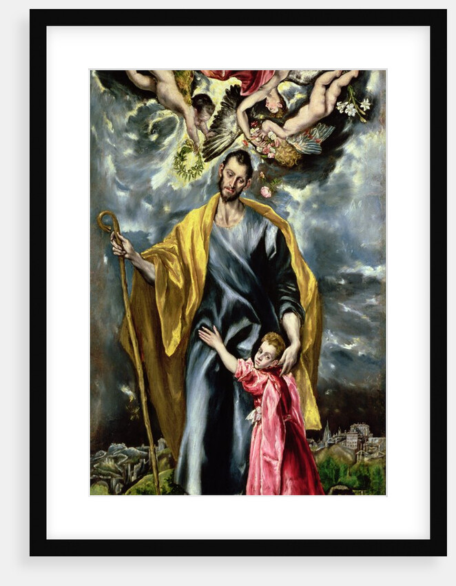 St. Joseph and the Christ Child, 1597-99 by El Greco