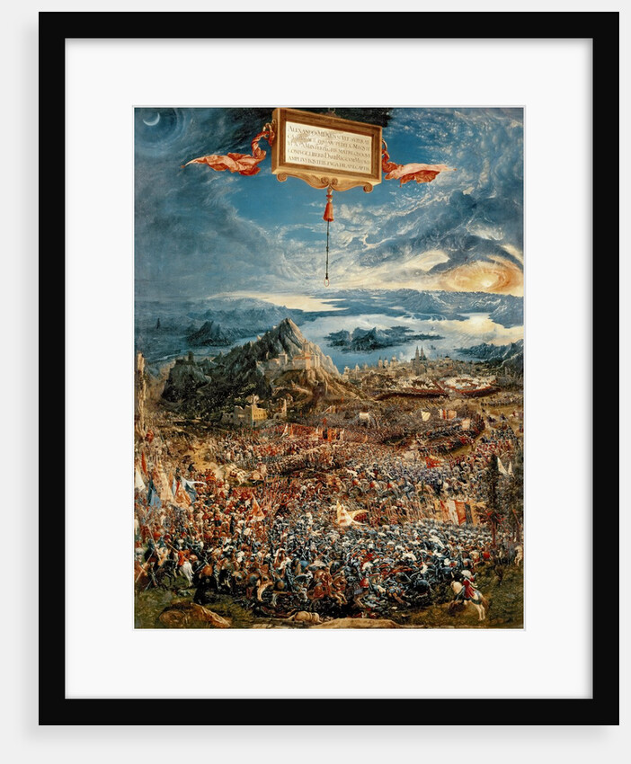 The Battle of Issus, or The Victory of Alexander the Great, 1529 by Albrecht Altdorfer