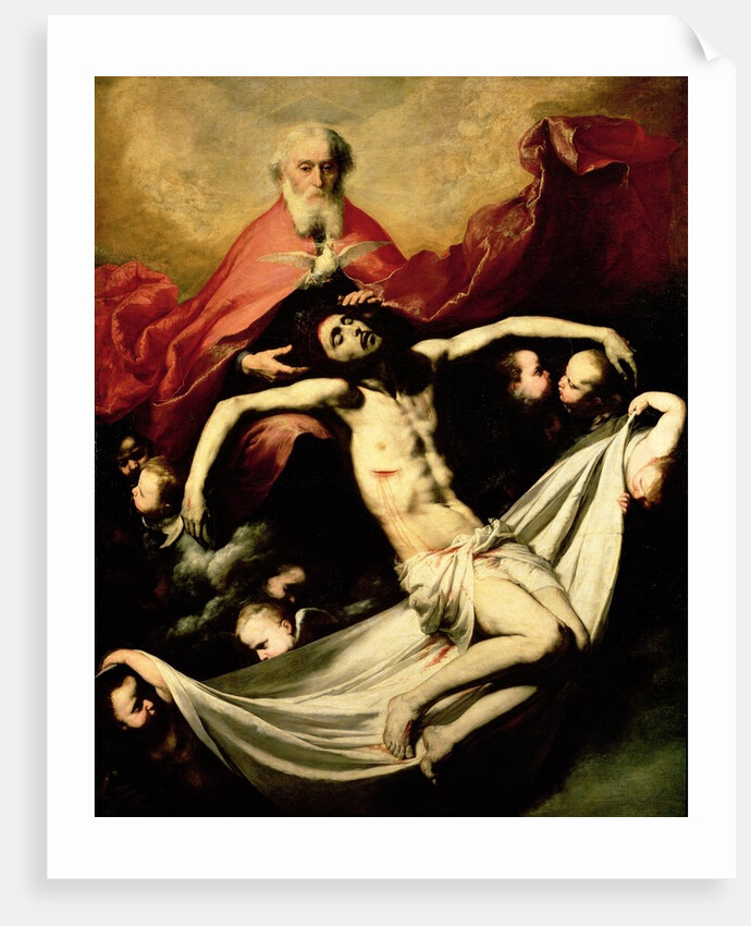The Trinity, c.1635 by Jusepe de Ribera