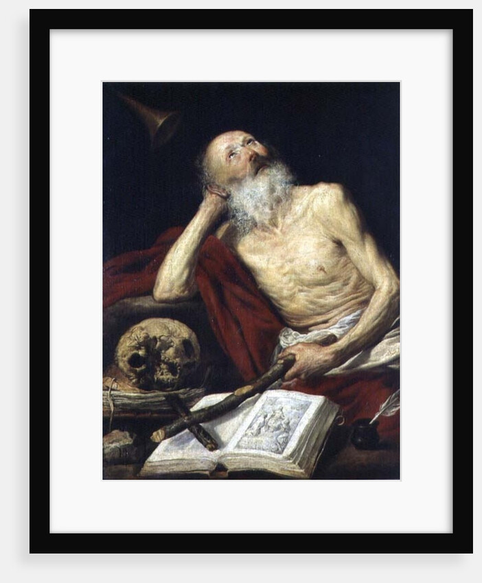 St. Jerome, 1643 by Antonio Pereda y Salgado