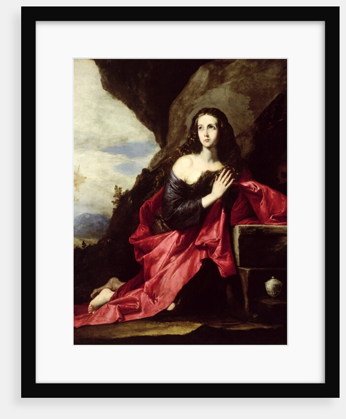 St. Mary Magdalene or St. Thais in the Desert, c.1640-41 by Jusepe de Ribera