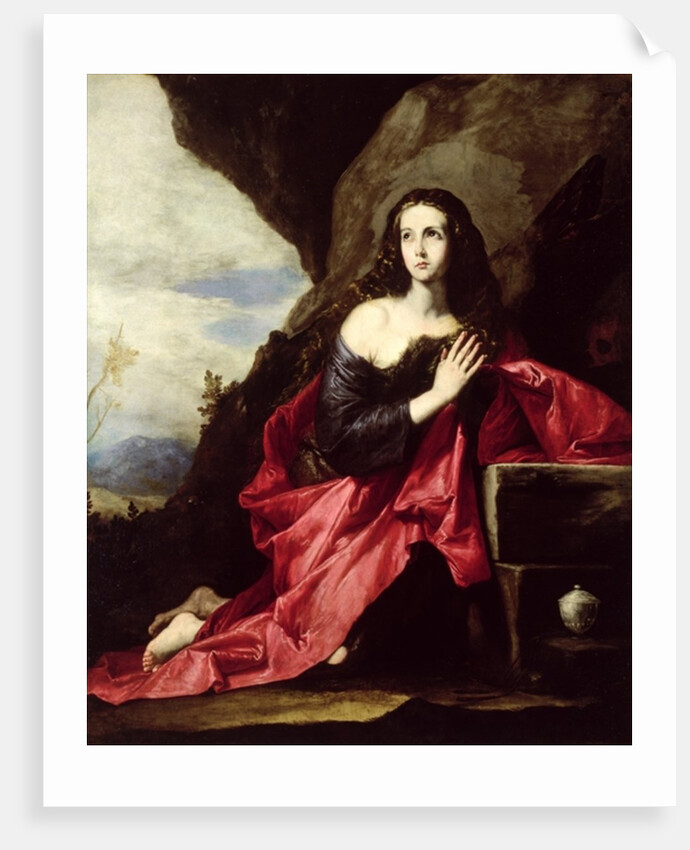 St. Mary Magdalene or St. Thais in the Desert, c.1640-41 by Jusepe de Ribera
