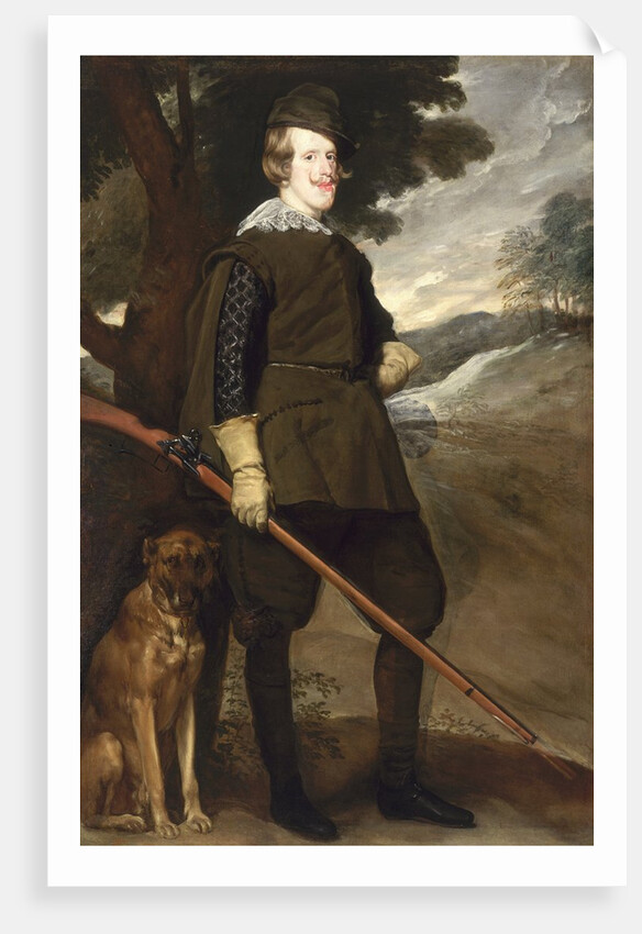 Philip IV King of Spain, 1632-36 by Diego Rodriguez de Silva y Velazquez