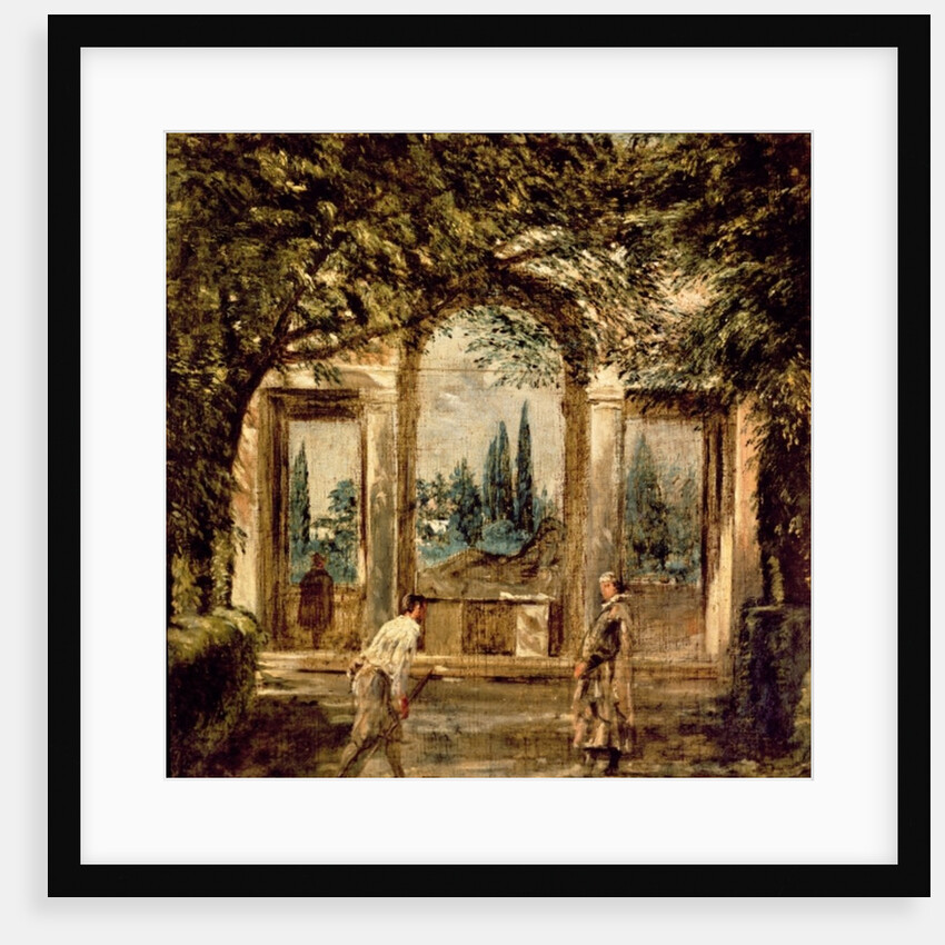 The Gardens of the Villa Medici in Rome, c.1650-51 by Diego Rodriguez de Silva y Velazquez