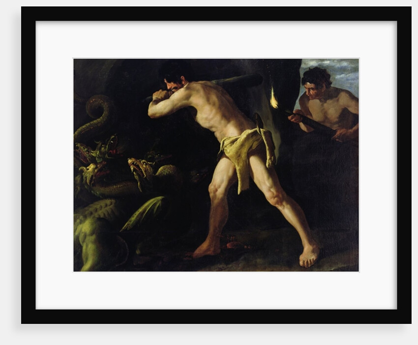 Hercules Fighting with the Lernaean Hydra, c.1634 by Francisco de Zurbaran