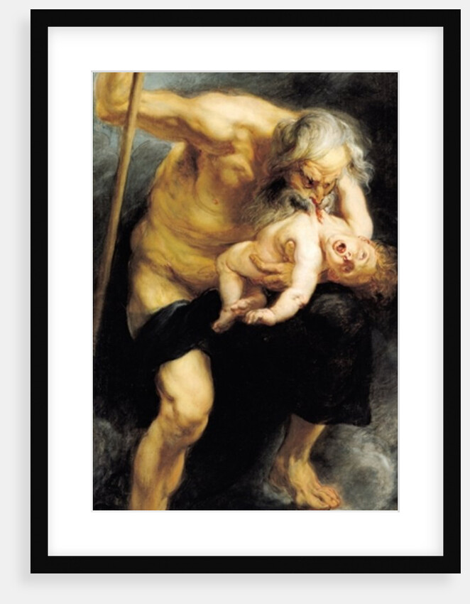 Saturn Devouring his Son by Peter Paul Rubens