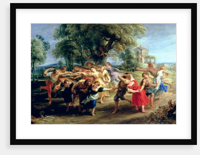 A Peasant Dance, 1636-40 by Peter Paul Rubens