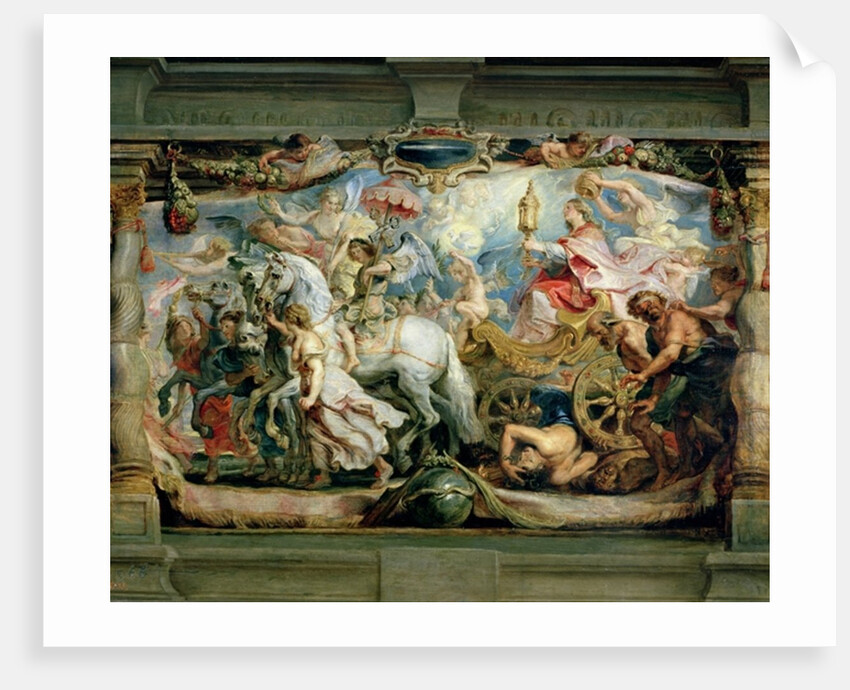 The Triumph of the Church over Fury, Hatred and Discord, before 1628 by Peter Paul Rubens